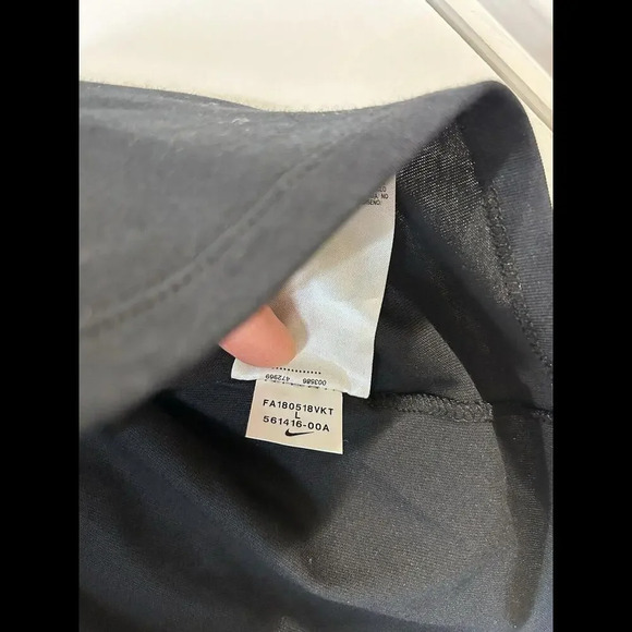 Nike Tee Men's Black Dri-FIT Crush The Competition Graphic T-Shirt Golf Large - Picture 9 of 9